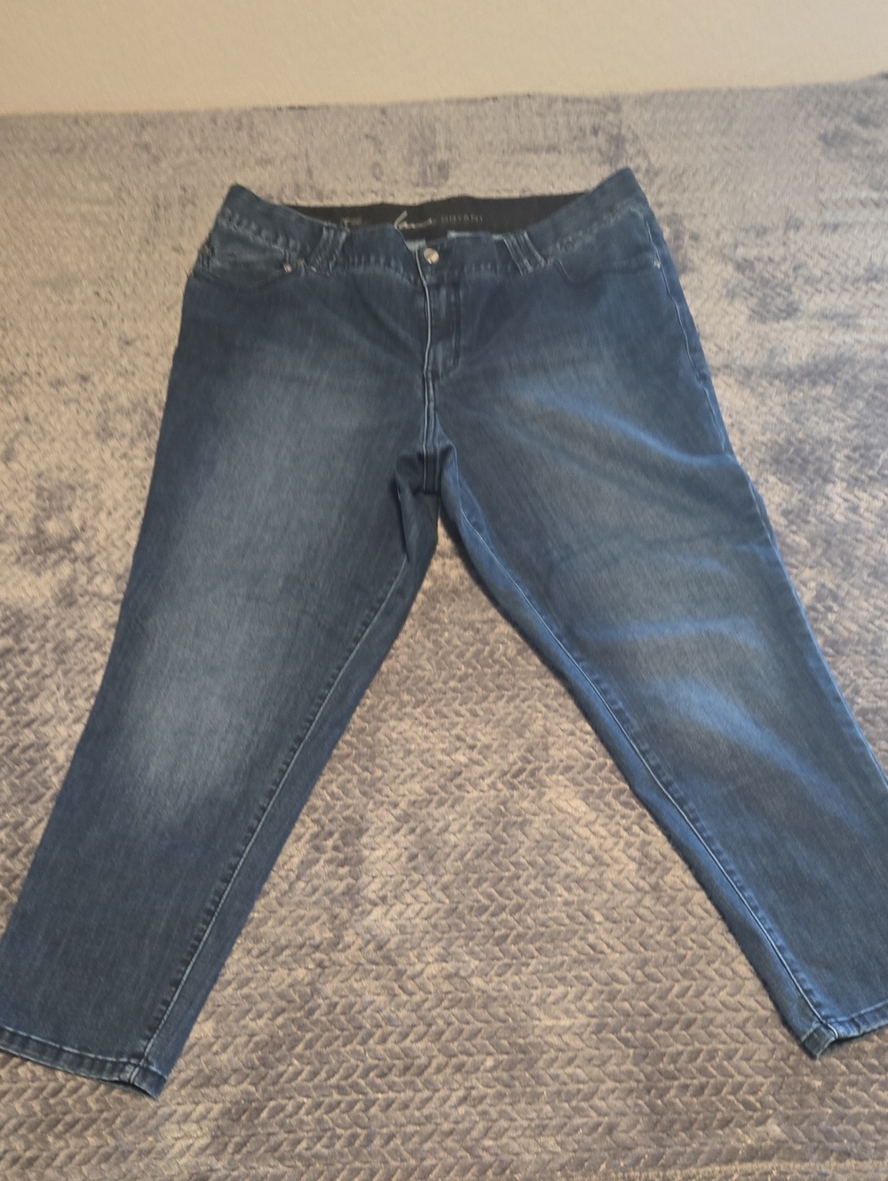 Lane Bryant Skinny Jeans Women’s 20 Petite Stretch Dark Wash Denim